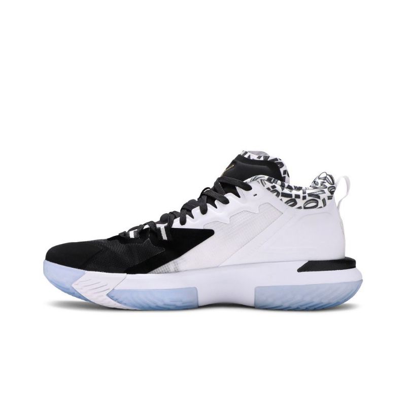 Air Jordan Zion 1 Mustavalkokultaiset Miesten Kengät