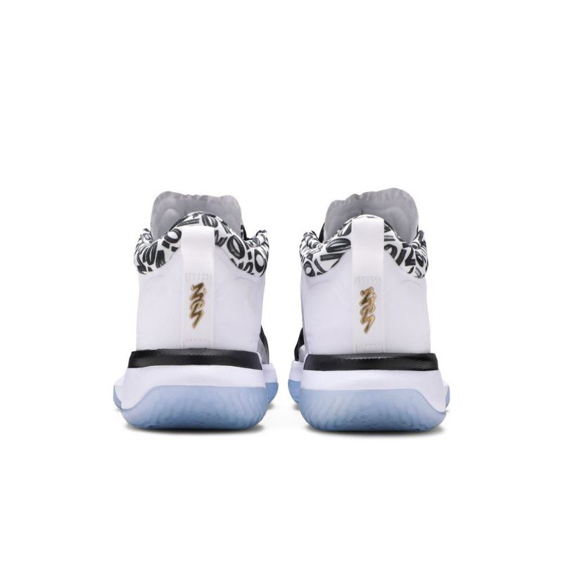 Air Jordan Zion 1 Mustavalkokultaiset Miesten Kengät