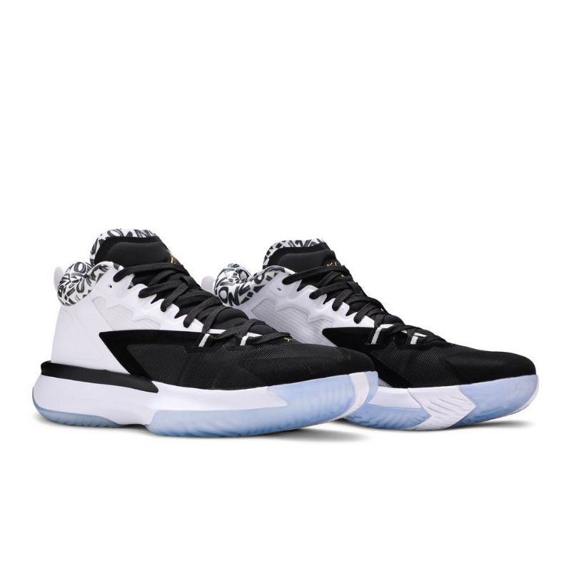 Air Jordan Zion 1 Mustavalkokultaiset Miesten Kengät