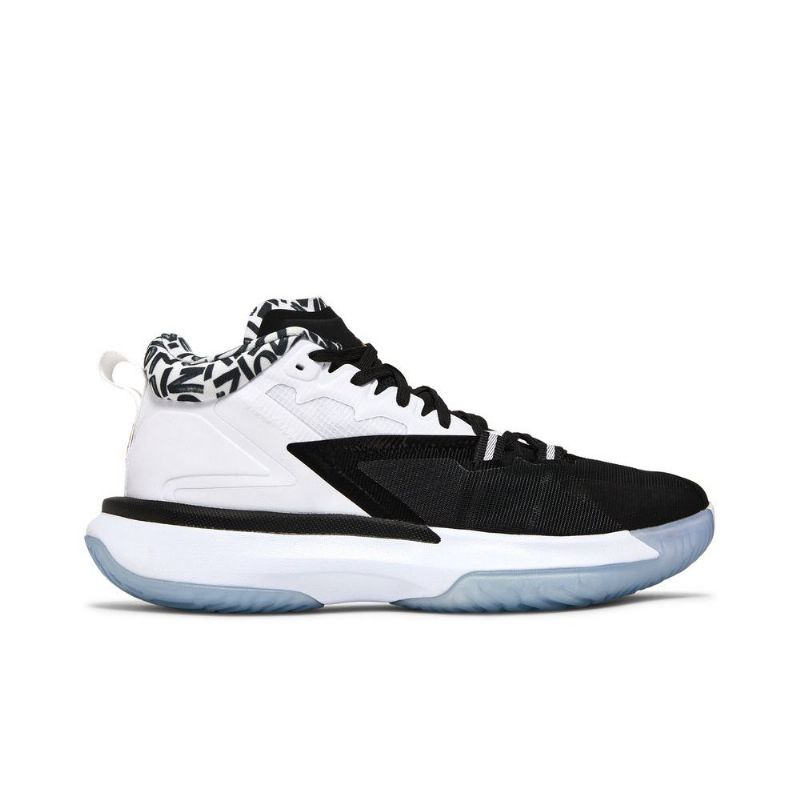 Air Jordan Zion 1 Pf Mustavalkokultaiset Miesten Kengät