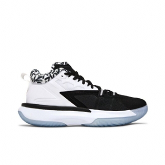 Air Jordan Zion 1 Pf Mustavalkokultaiset Miesten Kengät