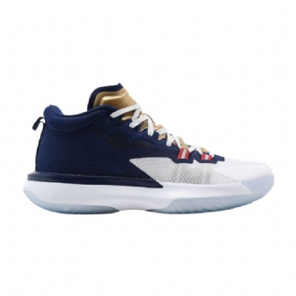 Air Jordan Zion 1 Pf Sininen Valkoinen Kulta Miesten Kengät