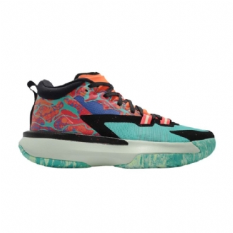 Air Jordan Zion 1 Pf Vihreä Oranssi Musta Sininen Miesten Kengät
