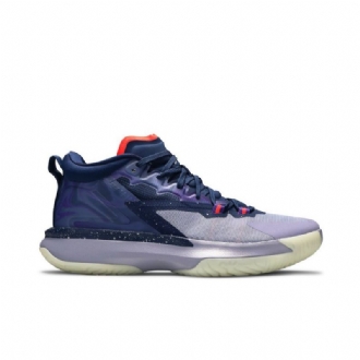 Air Jordan Zion 1 Sininen Purppura Punainen Harmaa Miesten Kengät