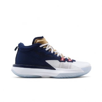 Air Jordan Zion 1 Sininen Valkoinen Kulta Miesten Kengät