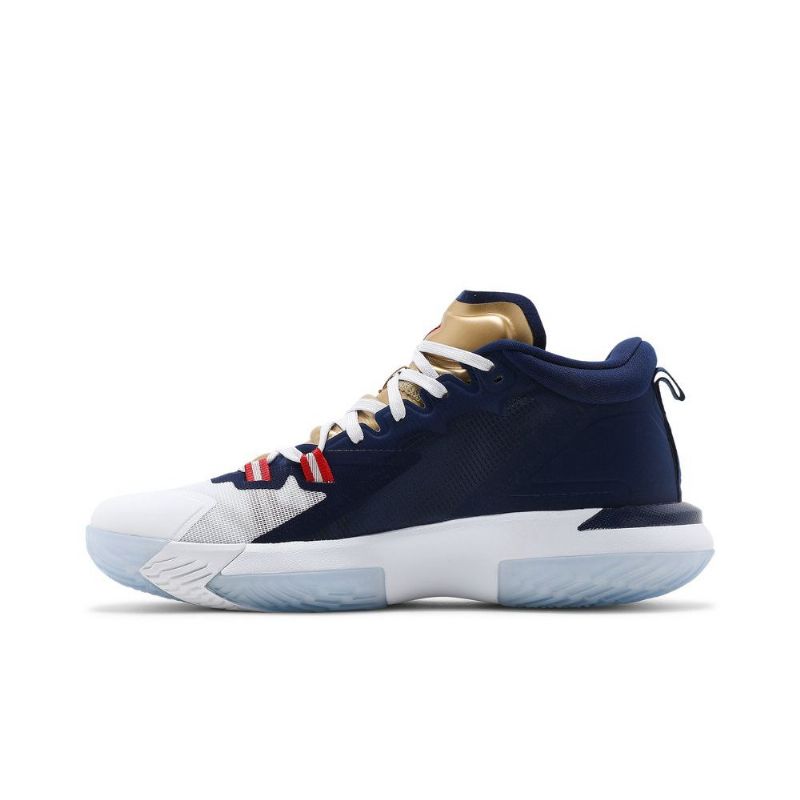 Air Jordan Zion 1 Sininen Valkoinen Kulta Miesten Kengät