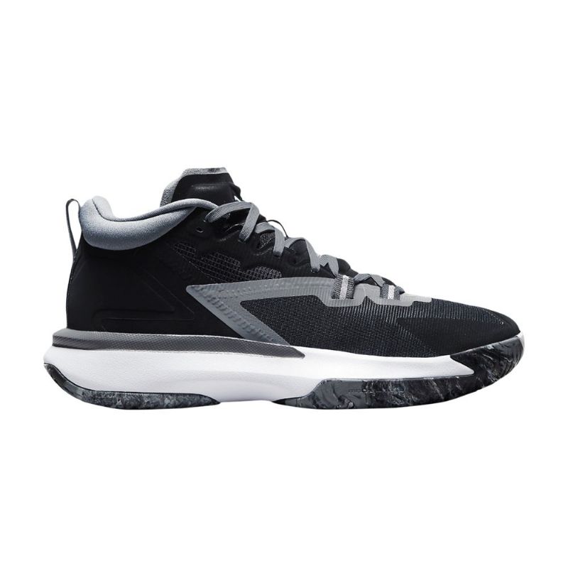 Air Jordan Zion 1 Tb Mustat Harmaat Valkoiset Miesten Kengät