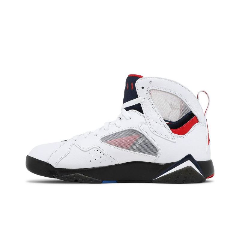 Air Jordan 7 Paris Saint-germain Retrovalkoiset Laivastonsiniset Punaiset Miesten Kengät