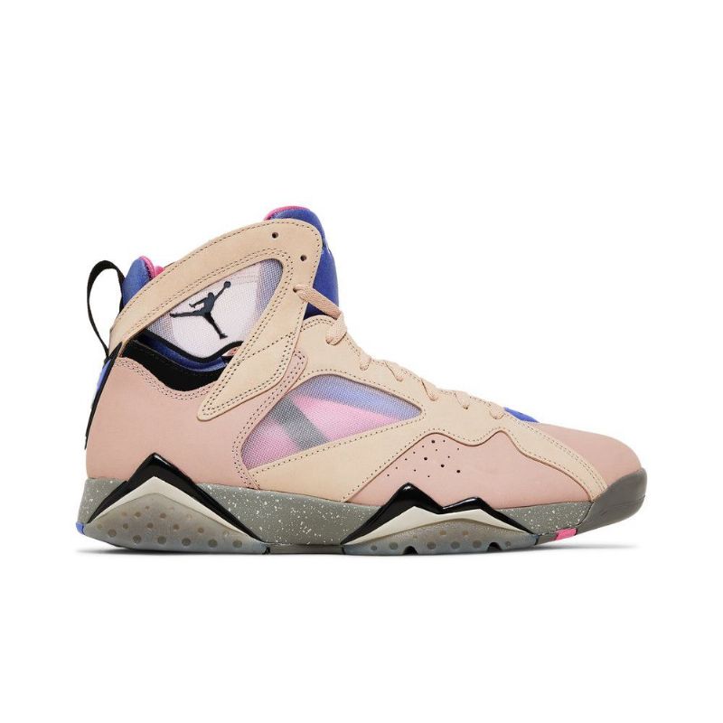 Air Jordan 7 Retro Se Ruskea Purppura Vaaleanpunainenki Musta Miesten Kengät