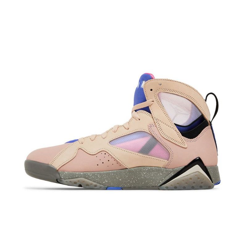 Air Jordan 7 Retro Se Ruskea Purppura Vaaleanpunainenki Musta Miesten Kengät