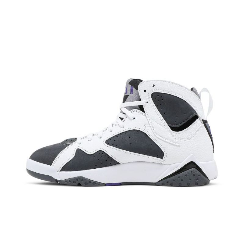 Air Jordan 7 Retro Valkoinen Harmaa Purppura Miesten Kengät