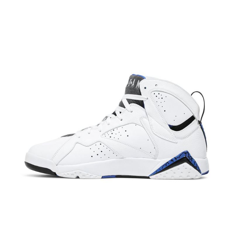 Air Jordan 7 Retro Valkoinen Musta Harmaa Sininen Miesten Kengät