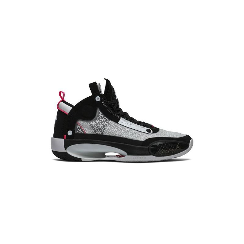Air Jordan 34 Mustavalkoiset Vaaleanpunaiset Miesten Kengät