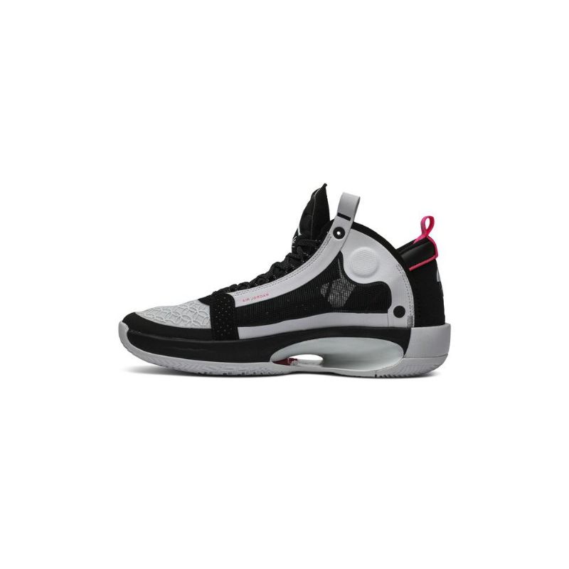 Air Jordan 34 Mustavalkoiset Vaaleanpunaiset Miesten Kengät