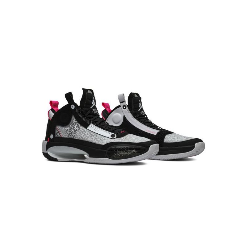 Air Jordan 34 Mustavalkoiset Vaaleanpunaiset Miesten Kengät