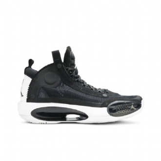 Air Jordan 34 Pf Mustavalkoiset Miesten Kengät