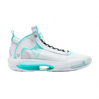 Air Jordan 34 Pf Pe Valkoiset Vihreät Miesten Kengät
