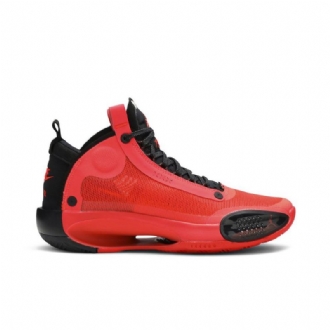 Air Jordan 34 Pf Punaiset Mustat Miesten Kengät