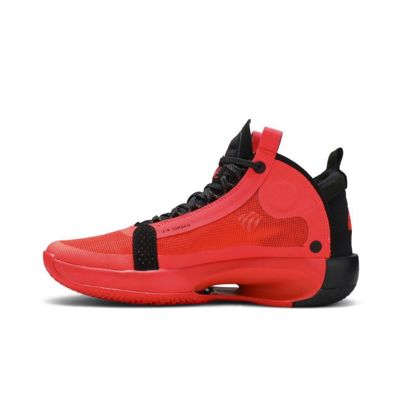 Air Jordan 34 Pf Punaiset Mustat Miesten Kengät