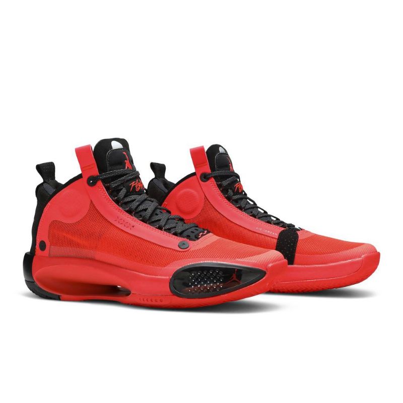 Air Jordan 34 Pf Punaiset Mustat Miesten Kengät