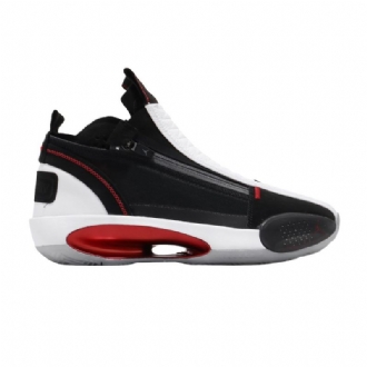 Air Jordan 34 Se Pf Musta Punainen Valkoinen Miesten Kengät