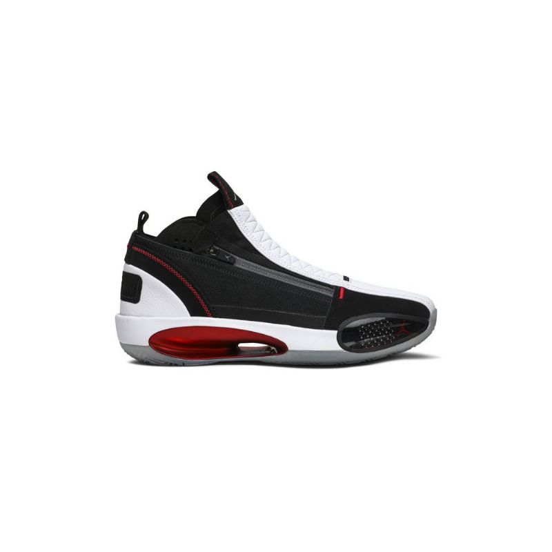 Air Jordan 34 Se Shroud Mustavalkoinen Bordeaux Miesten Kengät