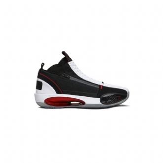 Air Jordan 34 Se Shroud Mustavalkoinen Bordeaux Miesten Kengät