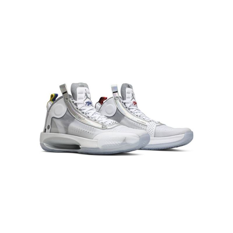 Air Jordan 34 Valkoiset Hopeiset Miesten Kengät