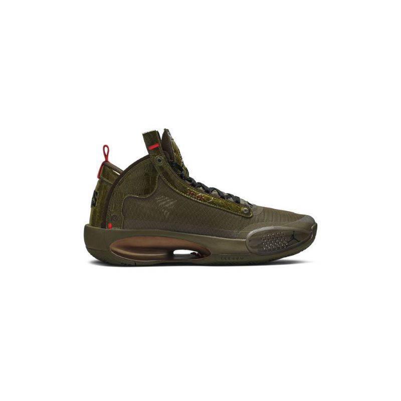 Air Jordan 34 Zion Williamson Ruskeat Punaiset Miesten Kengät
