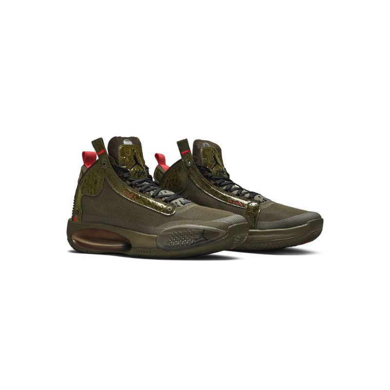 Air Jordan 34 Zion Williamson Ruskeat Punaiset Miesten Kengät