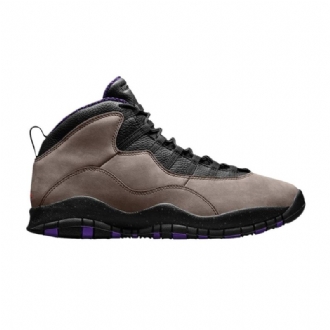 Air Jordan 10 Retroruskeat Mustat Miesten Kengät