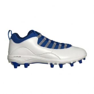 Air Jordan 10 Td Low Valkoinen Sininen Harmaa Miesten Kengät