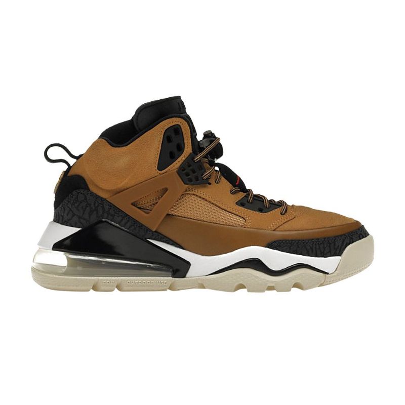 Air Jordan Spizike 270 Boot Ruskeat Mustavalkoiset Miesten Kengät