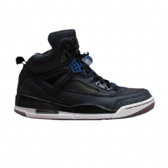 Air Jordan Spizike Id Mustat Siniset Miesten Kengät