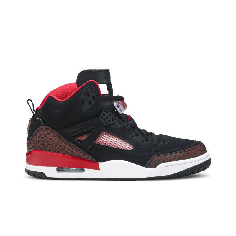 Air Jordan Spizike Mustat Punaiset Valkoiset Miesten Kengät