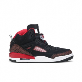 Air Jordan Spizike Mustat Punaiset Valkoiset Miesten Kengät