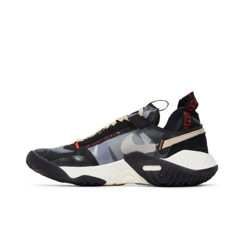 Air Jordan Delta Breathe Mustat Harmaat Beigenpunaiset Miesten Kengät