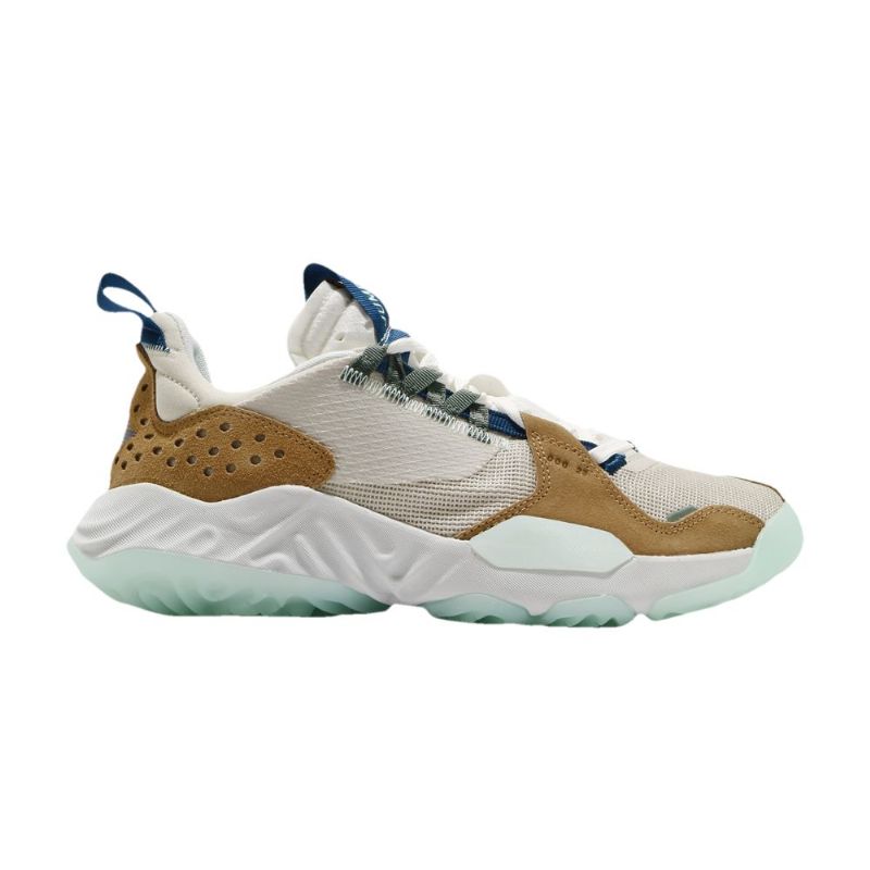 Air Jordan Delta Valkoinen Ruskea Sininen Miesten Kengät