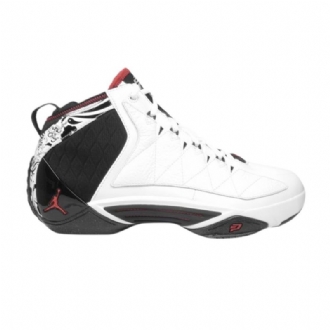 Air Jordan Cp3 Cp3.ii Valkoiset Musta Punaiset Miesten Kengät