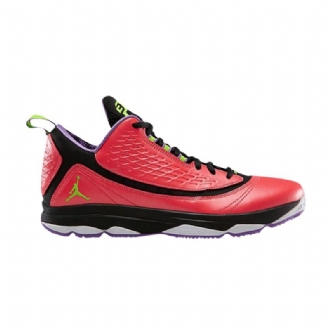 Air Jordan Cp3 Cp3.vi Ae Punainen Musta Purppura Vihreä Miesten Kengät