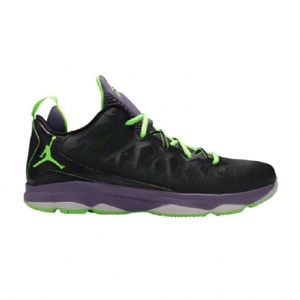 Air Jordan Cp3 Cp3.vi Musta Vihreä Purppura Miesten Kengät