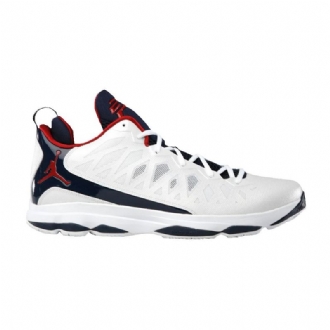 Air Jordan Cp3 Cp3.vi Valkoinen Punainen Laivastonsininen Miesten Kengät