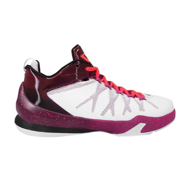 Air Jordan Cp3 Cp3.viii Ae X Valkoinen Bordeaux Vaaleanpunainen Miesten Kengät