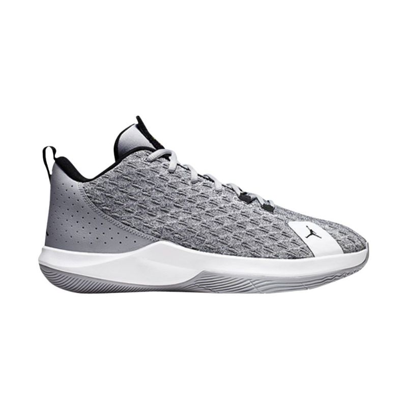 Air Jordan Cp3 Cp3.xii Harmaa Valkoinen Musta Miesten Kengät