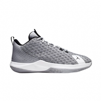 Air Jordan Cp3 Cp3.xii Harmaa Valkoinen Musta Miesten Kengät