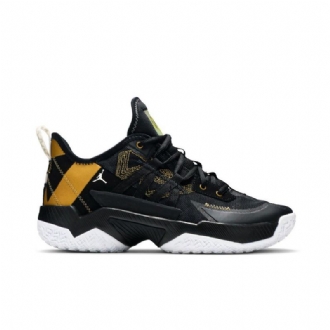 Air Jordan Westbrook One Take 2 Mustakultaiset Valkoiset Miesten Kengät