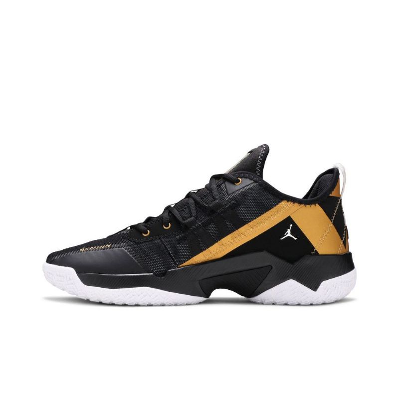 Air Jordan Westbrook One Take 2 Pf Mustakultavalkoiset Miesten Kengät