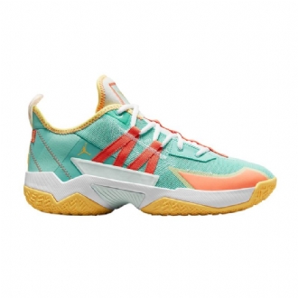 Air Jordan Westbrook One Take 2 Turkoosia Oranssia Kultaa Miesten Kenkiä