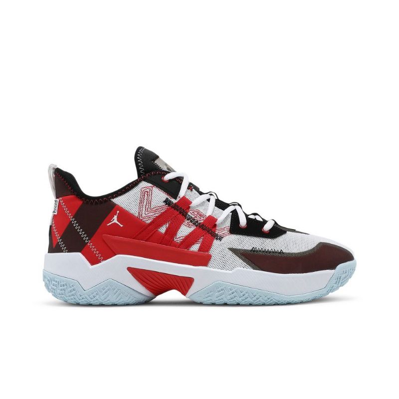 Air Jordan Westbrook One Take 2 Valkoista Punaista Mustaa Miesten Kenkiä
