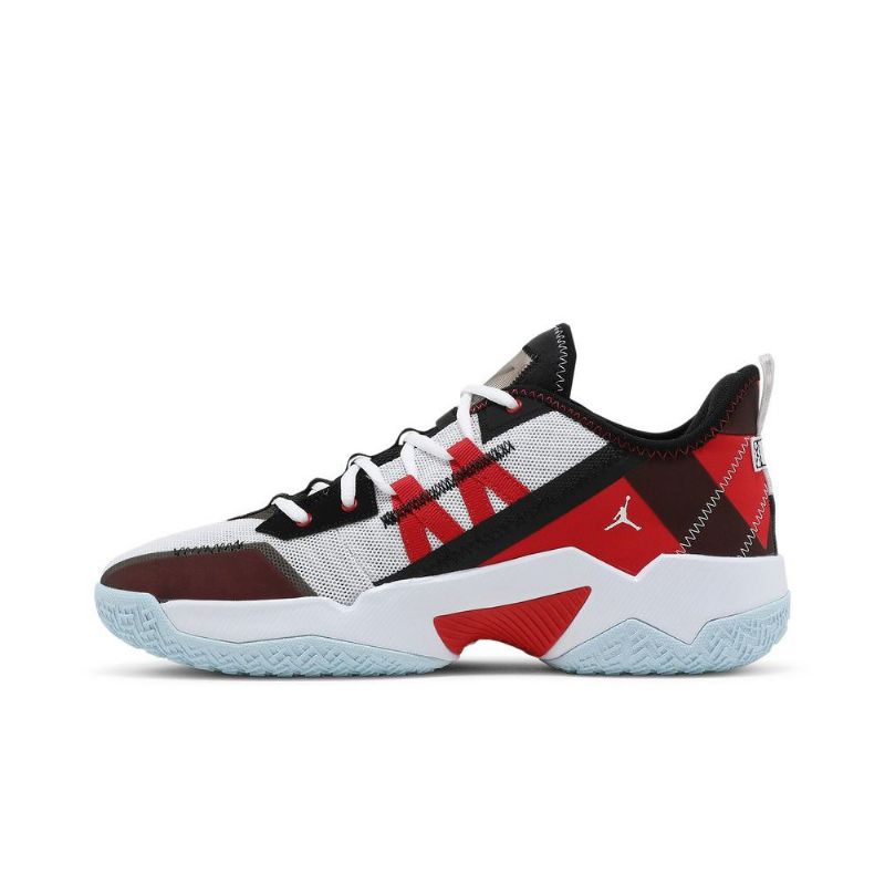 Air Jordan Westbrook One Take 2 Valkoista Punaista Mustaa Miesten Kenkiä